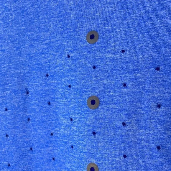 New Balance Adaptive Comp  LS Tee Blue - Picture 7 of 9